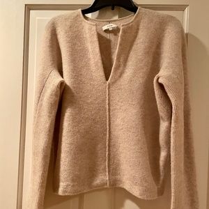 Vince beige v-neck sweater